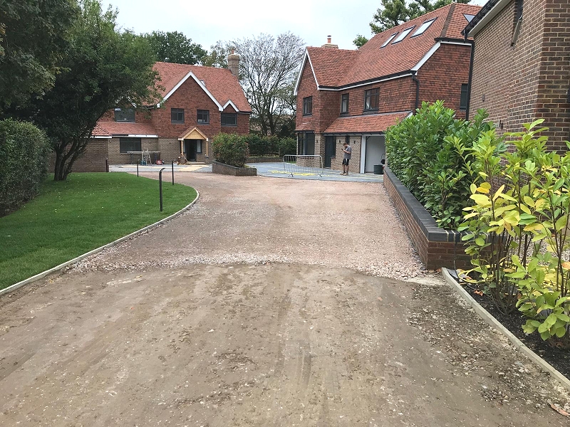 driveway tar and chip surface dressing Somerset