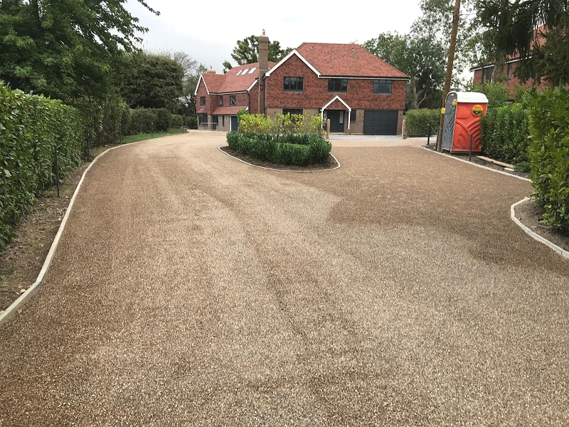 driveway tar and chip surface dressing Somerset